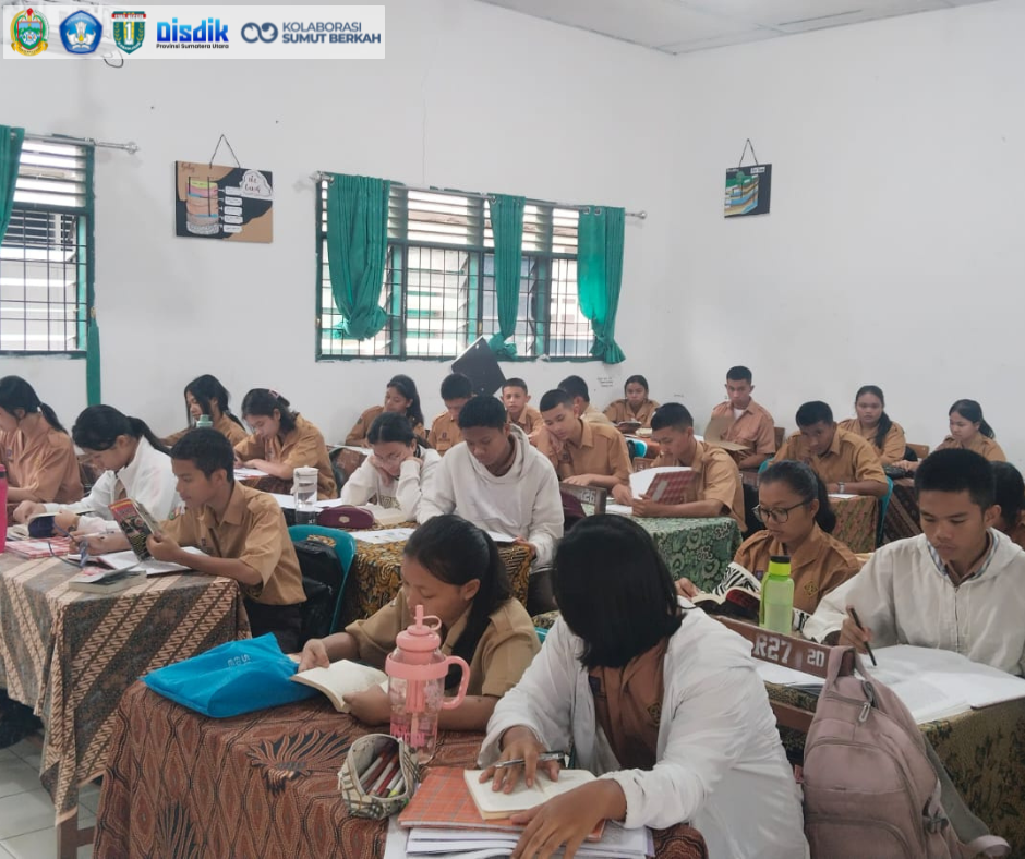 SMANSAKA Menolak Diam: Ribuan Siswa Tenggelam dalam Lautan Literasi, Bangun Karakter Kritis dari Tanah Karo