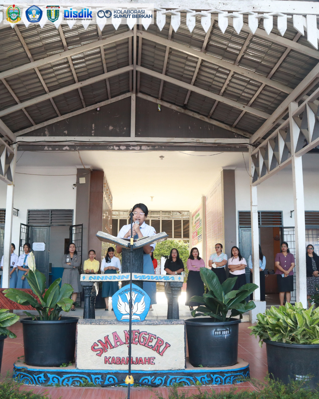 Perkuat Karakter dan Toleransi, SMAN 1 Kabanjahe Gelar Ibadah Pagi Serentak