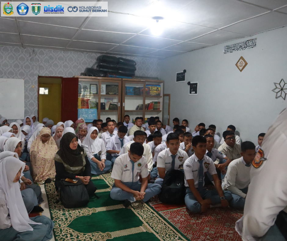 Perkuat Karakter Religius dan Toleransi, SMA Negeri 1 Kabanjahe Gelar Ibadah Pagi Rutin Serentak