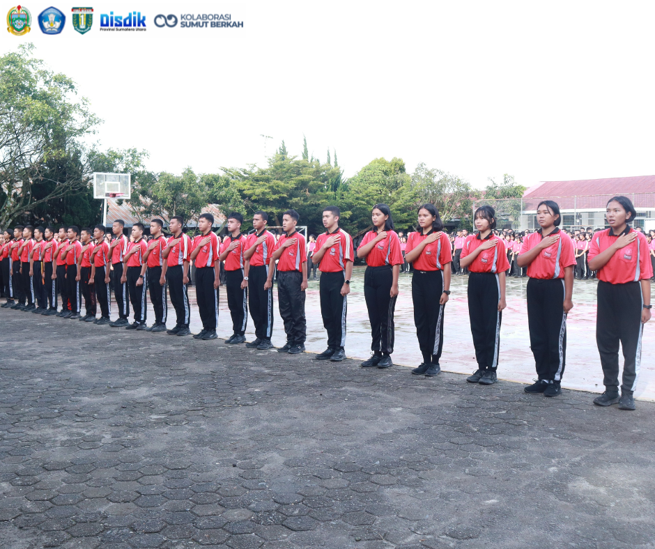 Siswa-Siswi Terbaik SMAN 1 Kabanjahe Resmi Dilepas Menjadi Calon Paskibraka 2026