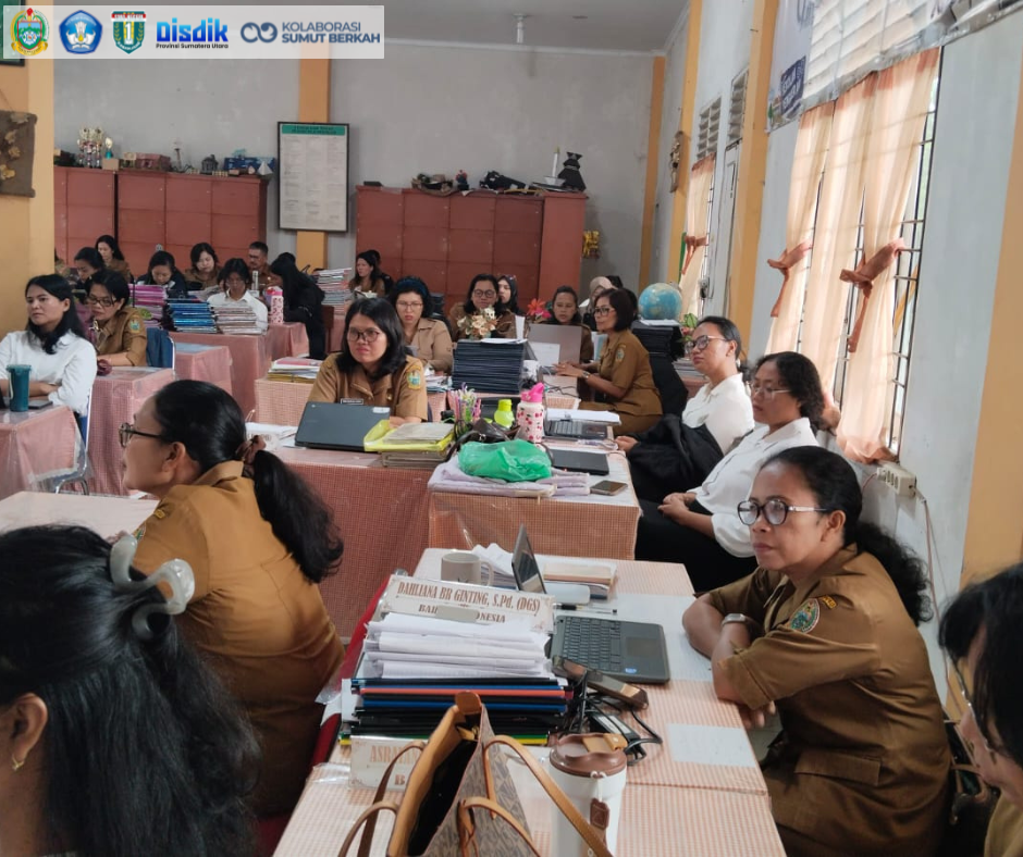 Persiapan Tahun Ajaran Baru, SMA N 1 Kabanjahe Gelar Rapat Kenaikan Kelas dan Pembagian Tugas Mengajar