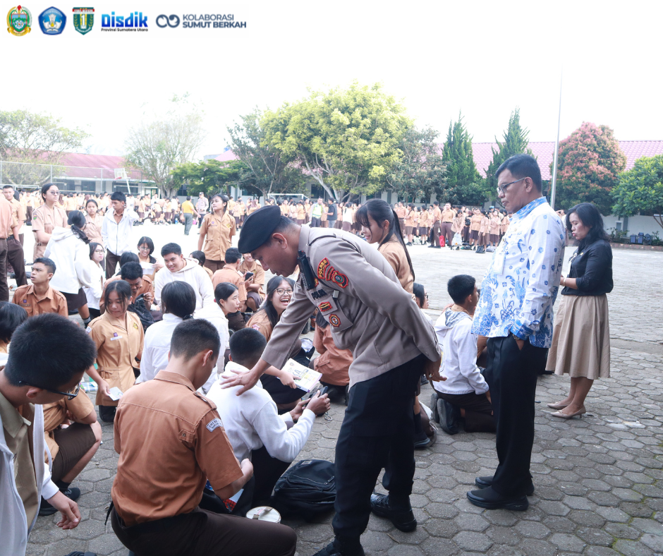 Sinergi Smansaka & Polres Karo: Bentengi Pelajar Jelang Libur Sekolah 👮‍♂️✨